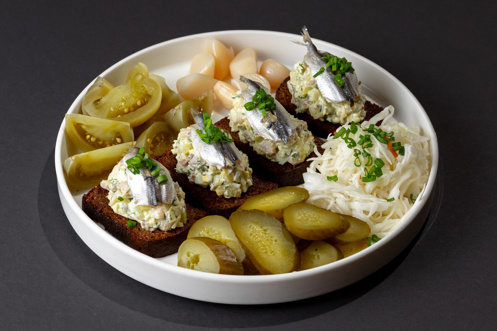 Тарелка к водке